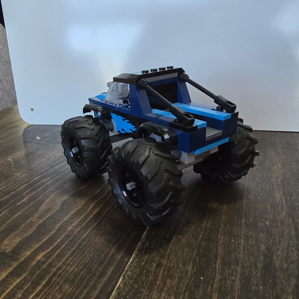 Lego Monster Truck w/ Minifig - Picture 4 of 4